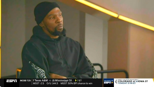  還打多久退役？KD：目前無法預(yù)測終點 可能會發(fā)生也可能不會