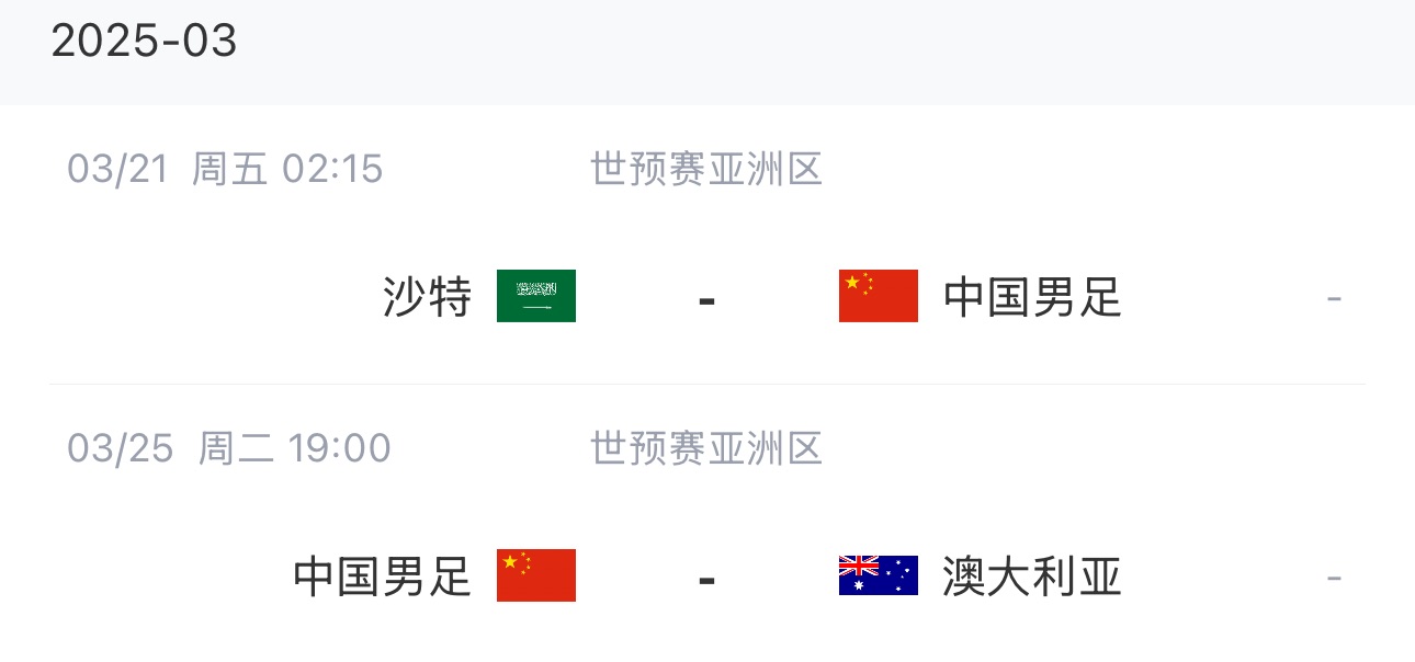  王大雷染紅下輪停賽，3月兩場18強賽前他將無比賽可踢