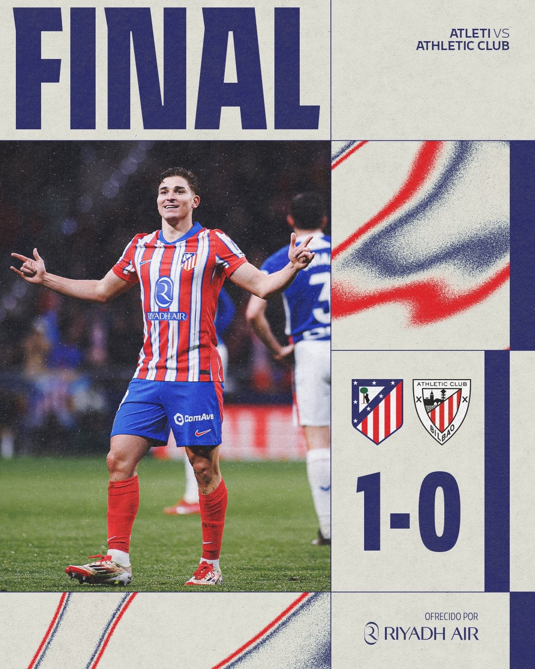  致勝進(jìn)球！阿爾瓦雷斯當(dāng)選馬競1-0畢巴全場最佳球員