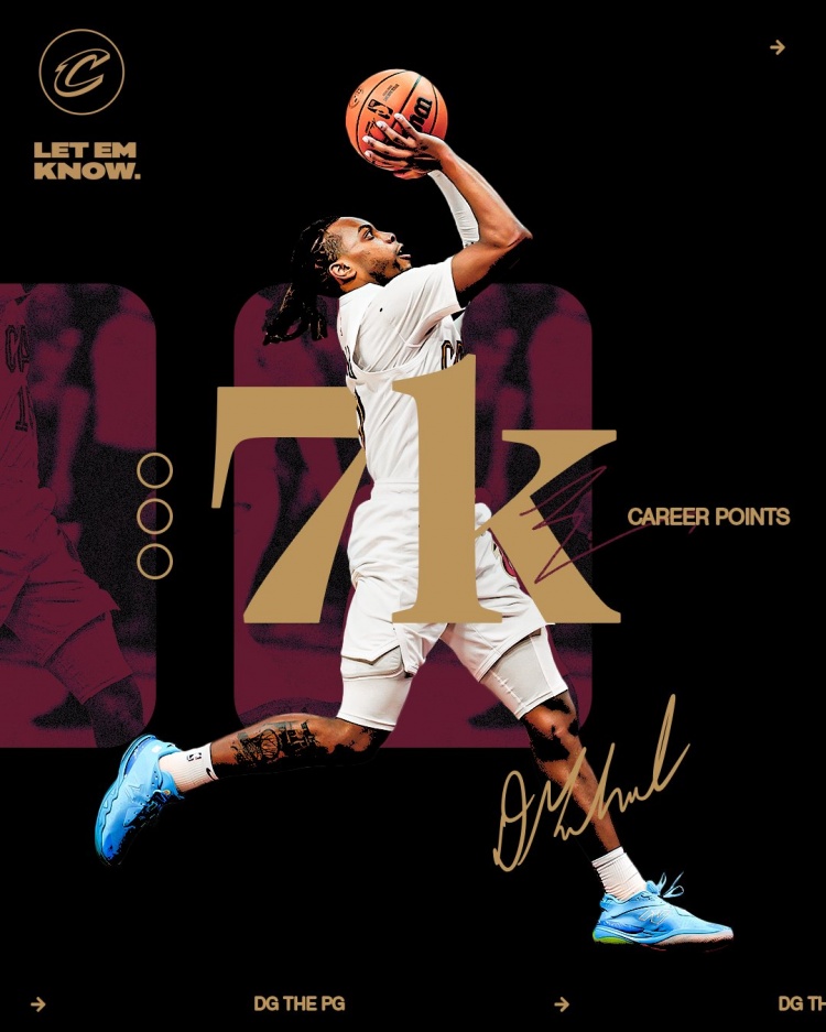  未來可期！加蘭騎士生涯得分達到7000分 隊史第11位！